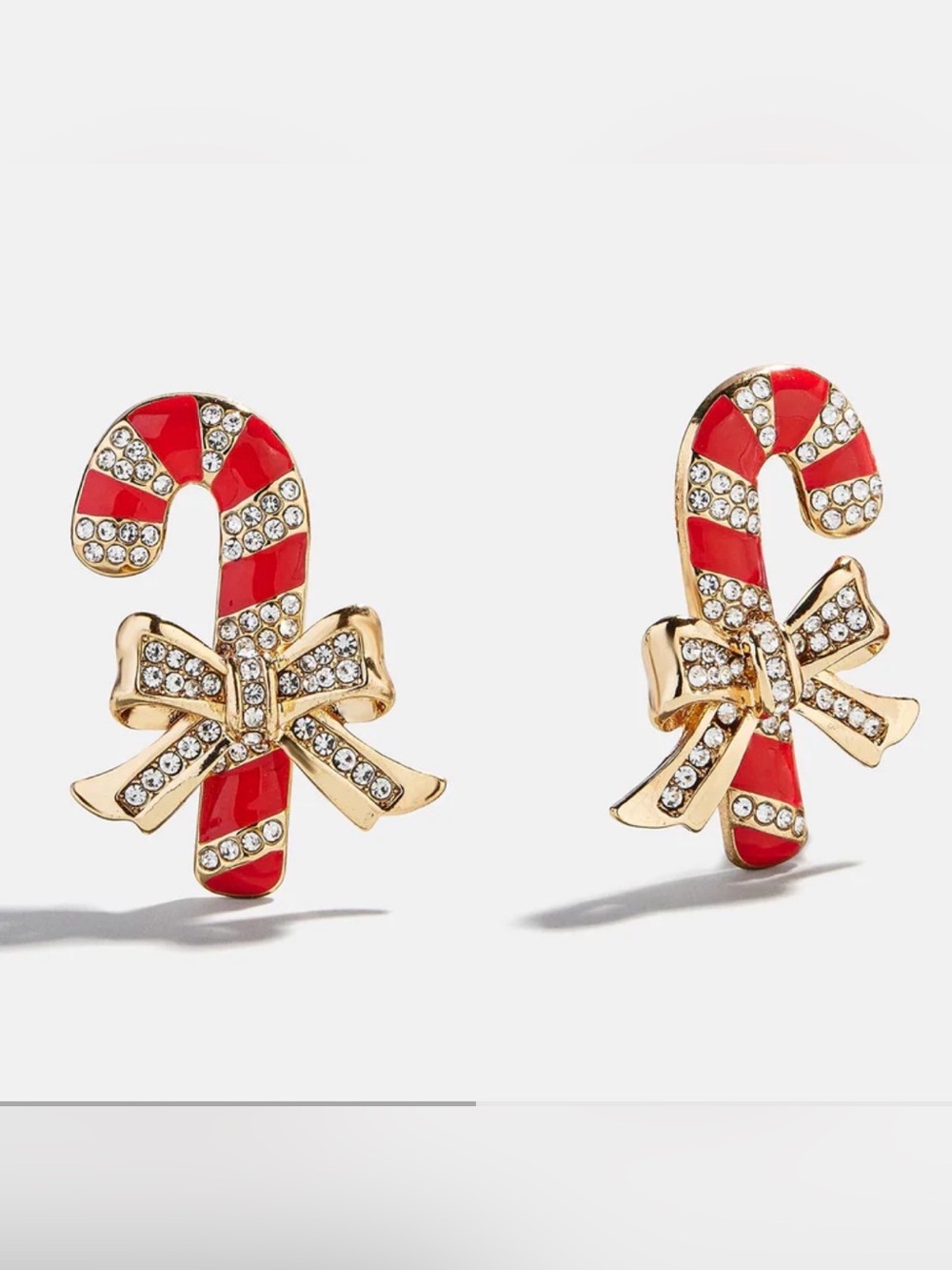 Sugarfix by Baublebar "Memory Cane" holiday earrings